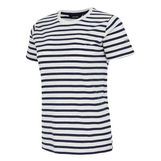 Regatta - "Bayletta" T-Shirt für Damen (Weiß/Marineblau) - Image 3