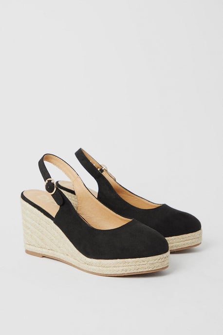 Wide Fit Riya Slingback Wedges - Image 3