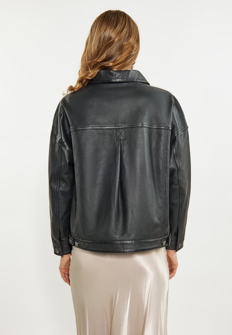 Dreimaster Jacke Damen schwarz - Image 4