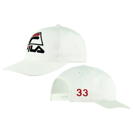 Fila Logo Herren Weißer Hut - Image 3