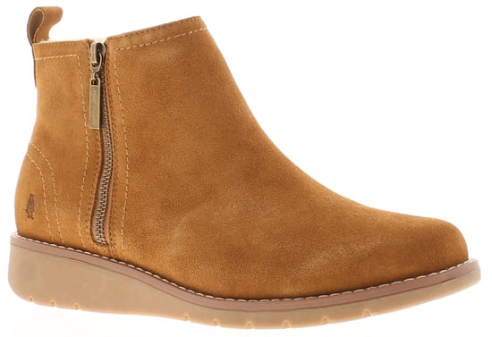 Hush Puppies Maddy Wide Wildleder Damen Graue Stiefel - Image 1