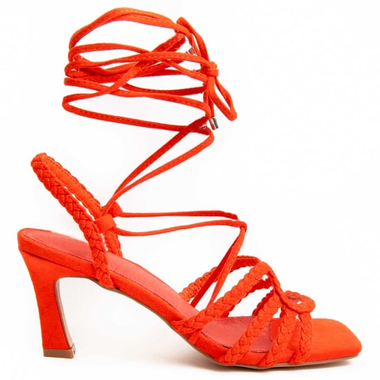 Montevita Heel Sandale Sandal8 in Orange - Image 2