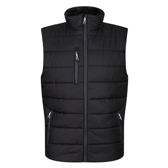 Regatta Mens Navigate Thermal Body Warmer (Black/Seal Grey)