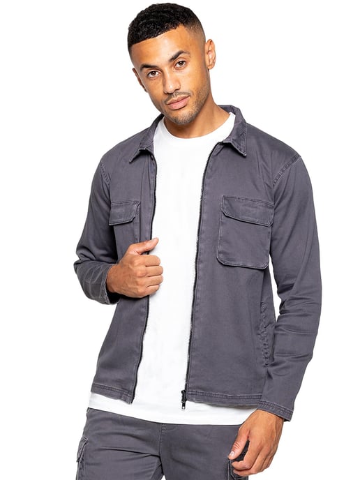 Enzo | Herren Cargo Überhemd Jacke - Image 1