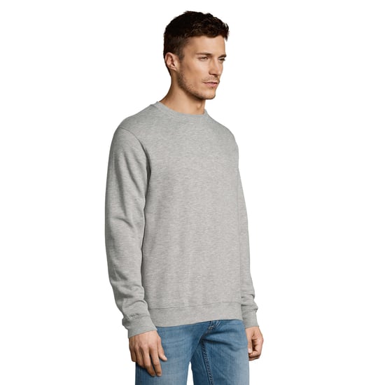 SOLS - "New Supreme" Sweatshirt für Herren/Damen Unisex (Grau meliert) - Image 3