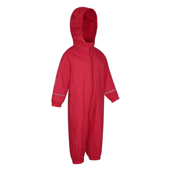 Mountain Warehouse Childrens/Kids Spright Wasserdichter Regenanzug (Rot) - Image 4