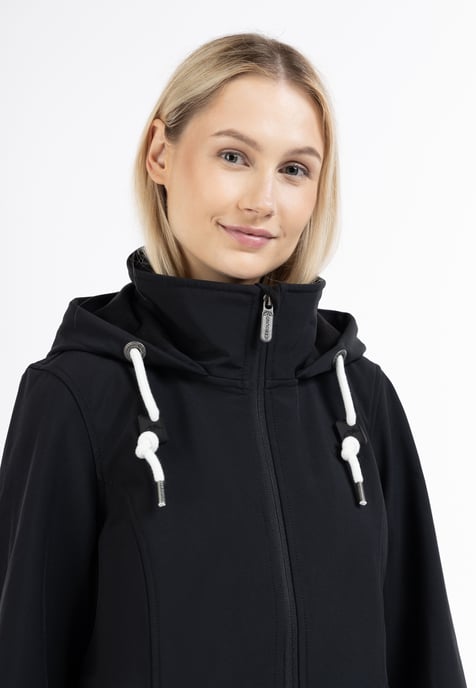 ICEBOUND Softshelljacke Damen Schwarz - Image 3