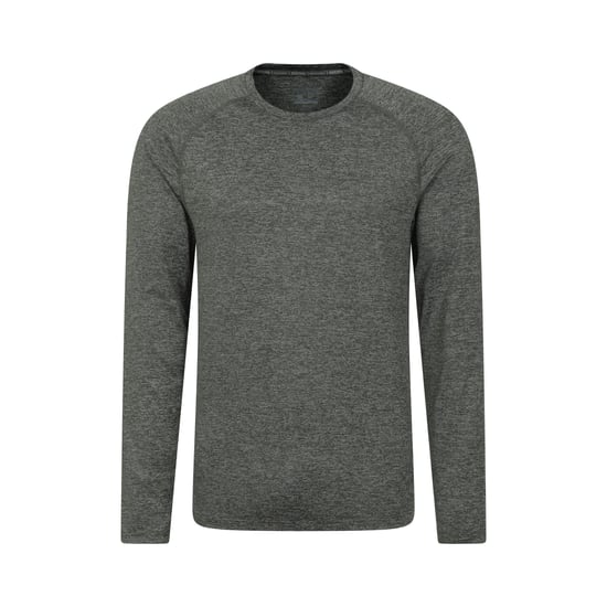 Mountain Warehouse Mens Stripe IsoCool Base Layer Top (Green)