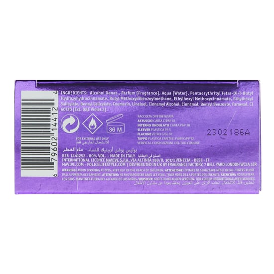 Police To Be Arsenic For Her Eau De Parfum 30ml Spray for Her