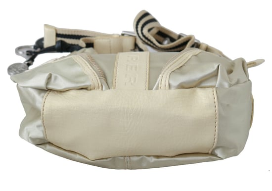 WAYFARER Women's White Shoulder Crossbody Sling Fabric Purse