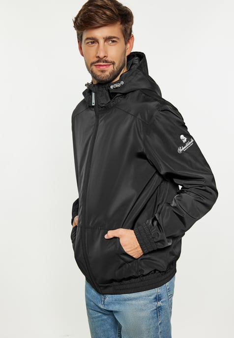 Schmuddelwedda Regenjacke Herren schwarz - Image 3