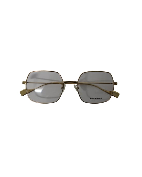 Balenciaga BB0090O 003 Quadratische Sonnenbrille aus Goldmetall - Image 6