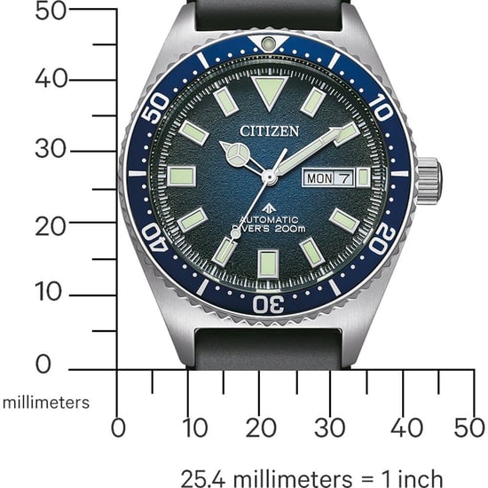 Citizen Promaster Marine Herren Schwarz Uhr NY0129-07LE - Image 4