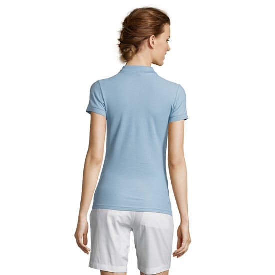 SOLS - PEOPLE Kurzarm Polo-Shirt - Damen (Hellblau) - Image 2
