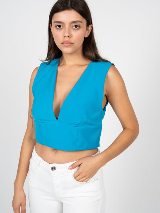 Liu Jo Top Damen blau - Image 4