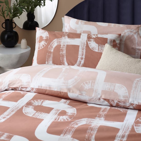 Hoem Tuba Abstract Cotton Rich Reversible Duvet Cover Set - Image 3