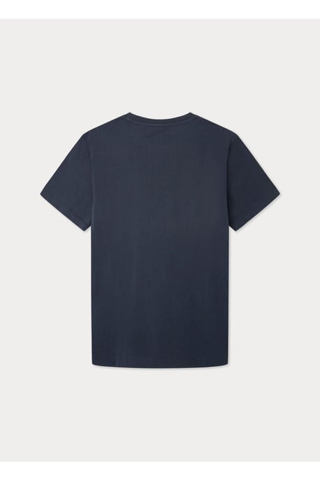 Hackett Sport Essential Box Logo Short Sleeve T-shirt Navy