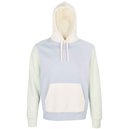 SOLS - "Collins" Kapuzenpullover für Herren/Damen Unisex (Cremiges Blau/Cremeweiß/Cremiges Grün) - Image 1