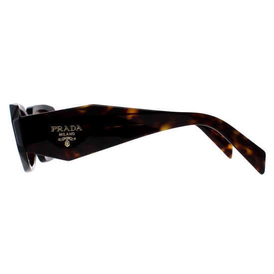 Prada Rectangle Womens Tortoise Brown PR17WS