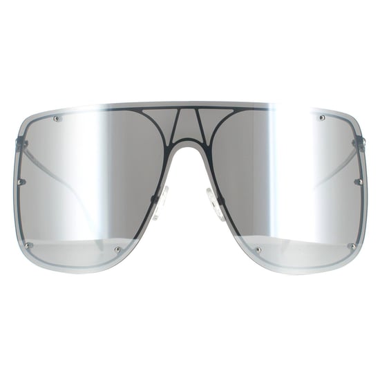 Alexander McQueen Shield Womens Silver  Silver Mirror AM0313S