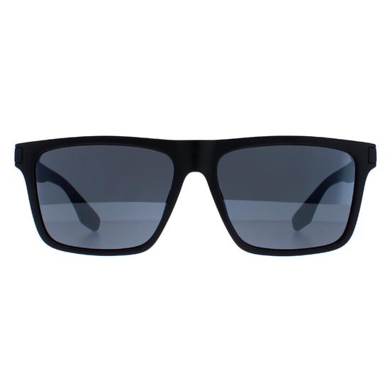 Lunettes de soleil Calvin Klein CK20521S 001 noir mat et miroir gunmetal - Image 1