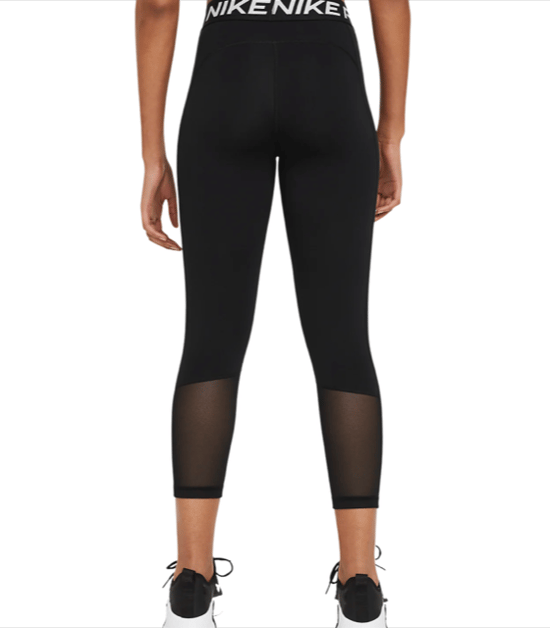 Nike Pro Damen Schwarze Hohe Taillierte Crop Leggings - Image 3