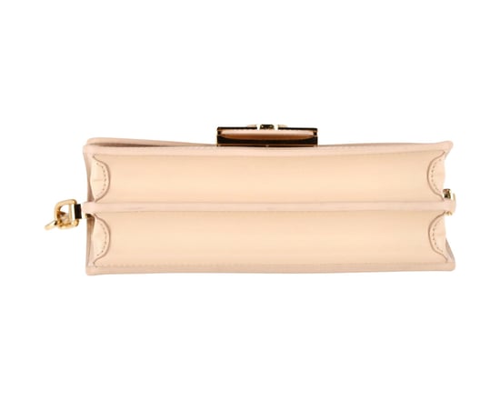 Louis Vuitton Dauphine East West Broderie Anglaise Handtasche aus beigem Kalbsleder - Image 5