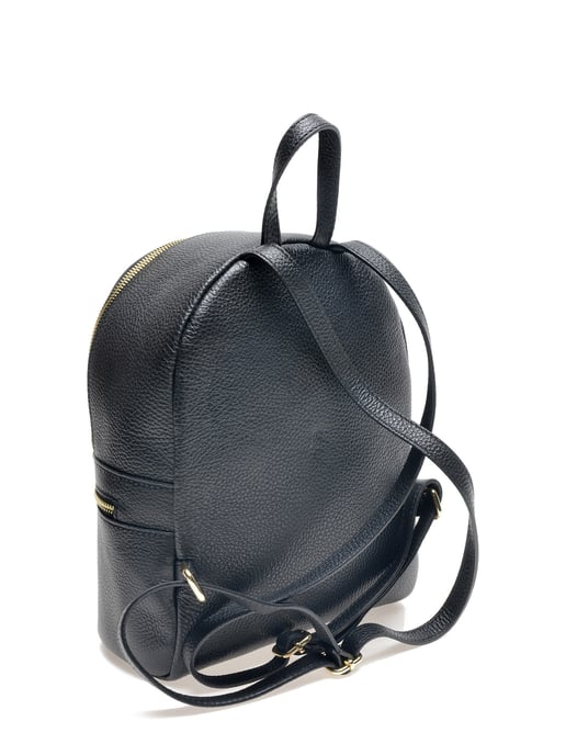 Carla Ferreri SS22 CF 1778 Black Leather Bag