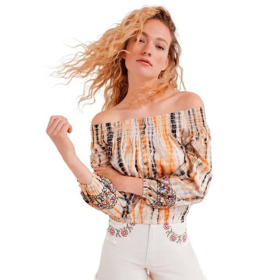 Desigual Damen T-Shirt Orange - Image 1