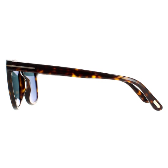 Tom Ford Quadratische Herren Sonnenbrille Dunkles Havanna Blau FT0930 Gerard - Image 3