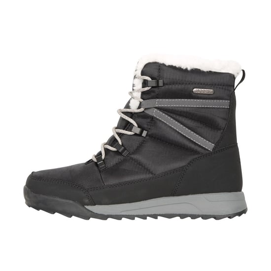 Mountain Warehouse Womens/Ladies Leisure II Schneestiefel (Jet Black/White) - Image 3
