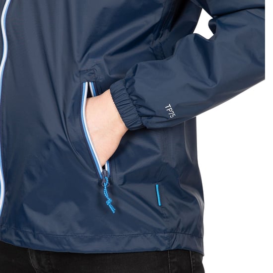 Trespass Herren Briar wasserdichte Jacke (Marine) - Image 4