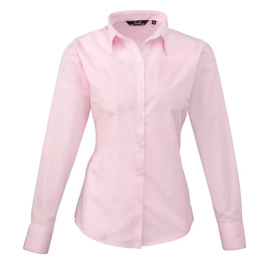 Premier - Hemd für Damen Langärmlig (Pink) - Image 1