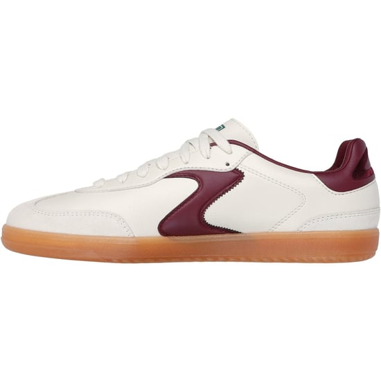 Skechers Hotshot Pyke synthetische Herren Sneaker in Natur/Burgunder - Image 4