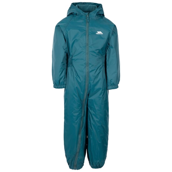 Trespass Babies Knopf-Regenanzug (Teal) - Image 1