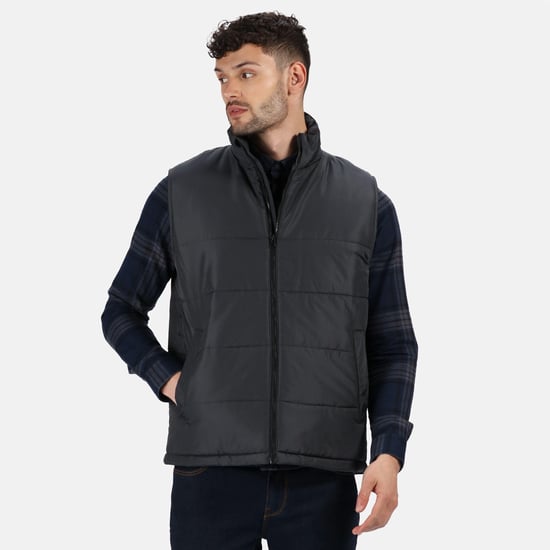 Regatta Mens Access Insulated Bodywarmer (Seal Grey/Black)