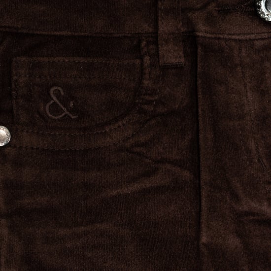 Long suede pants 17I13603 boy