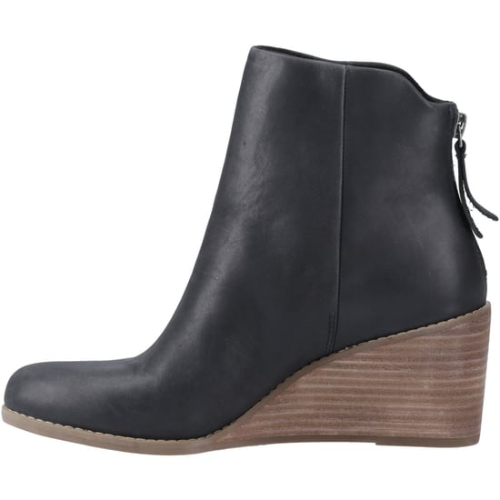 TOMS Casey Leder Damen Schwarz Stiefel - Image 4