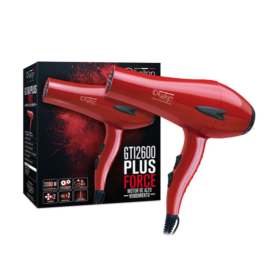 Haartrockner GTI 2600 Force Plus - 2200 W - rot - Image 1
