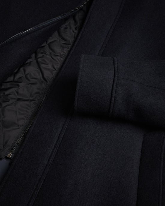 Ted Baker Ederson Herren Wollmischung Stehkragenmantel - Image 2