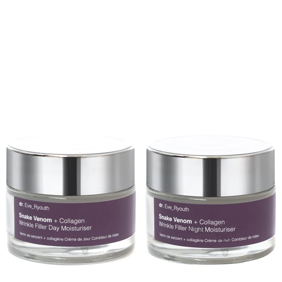 Snake Venom + Collagen Wrinkle Filler Day Moisturiser 50ml + Snake Venom + Collagen Wrinkle Filler Night Moisturiser 50ml