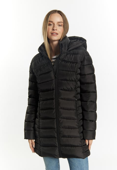 ICEBOUND Wattierter Parka Damen schwarz - Image 3