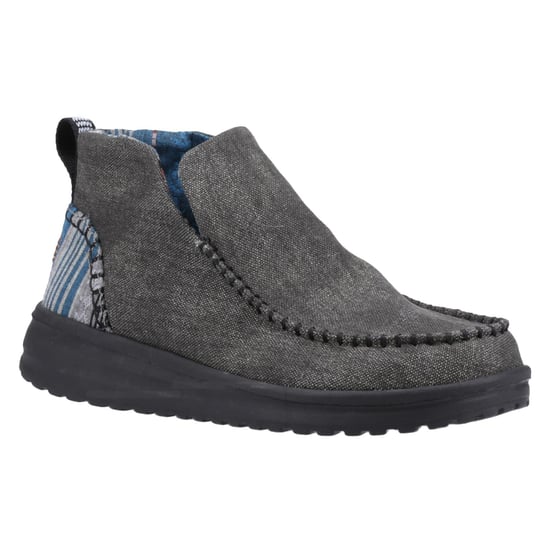 HEYDUDE Denny Cotton Damen Stiefel Schwarz - Image 6