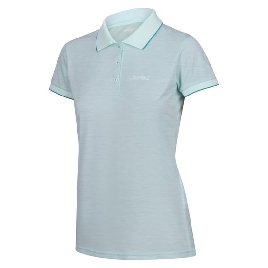 Regatta - "Remex II" Poloshirt für Damen (Gebleichtes Türkis) - Image 3