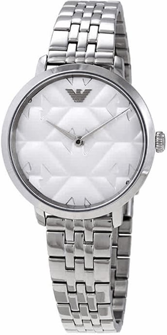 Emporio Armani Damenuhr Quartz Silber - Image 1