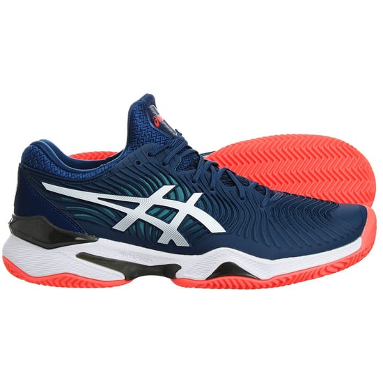Asics Court FF 2 Clay Tennis Herren Blau Schuhe - Image 4