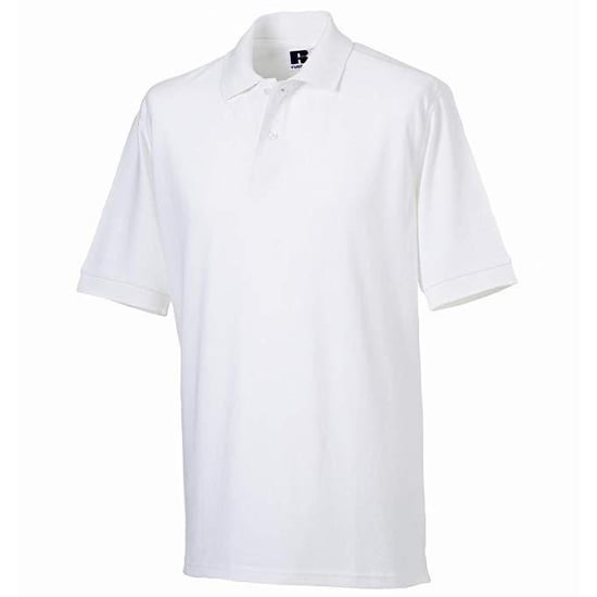 Russell Herren Polo-Shirt, Kurzarm (Weiß) - Image 3
