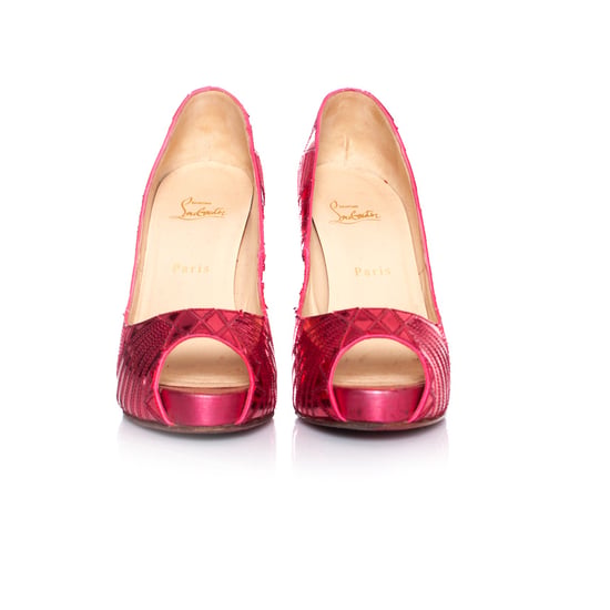 Metallisch rosa Pumps - Image 3