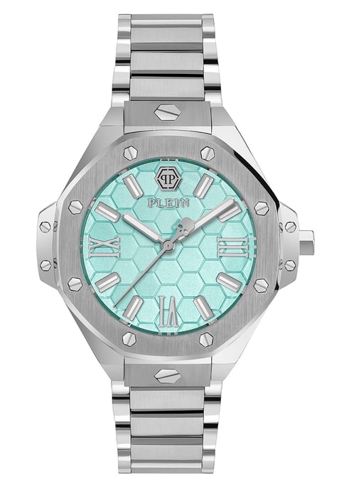 Philipp Plein Plein Lady Royal Damen-Silberuhr PWBDA0624 - Image 1