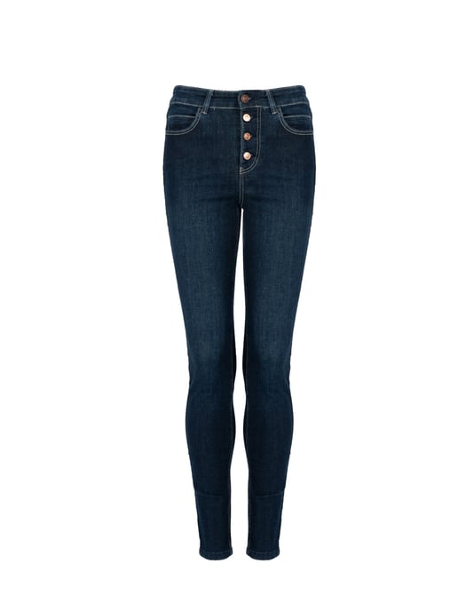 Guess Jeans Skinny High Damen blau - Image 1
